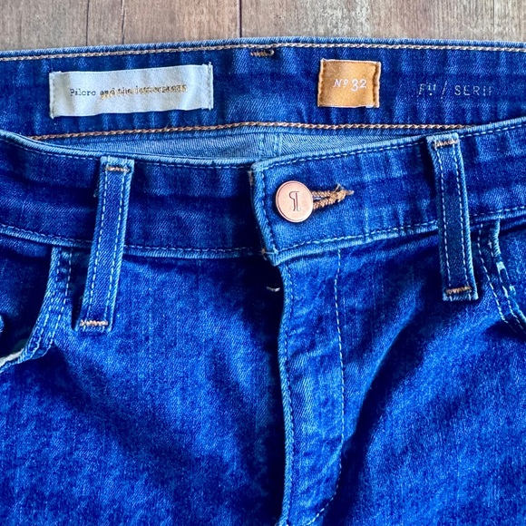 Anthropologie Pilcro and the Letterpress Houndstooth Mid-Rise Skinny Jean Sz 32 - Picture 5 of 9